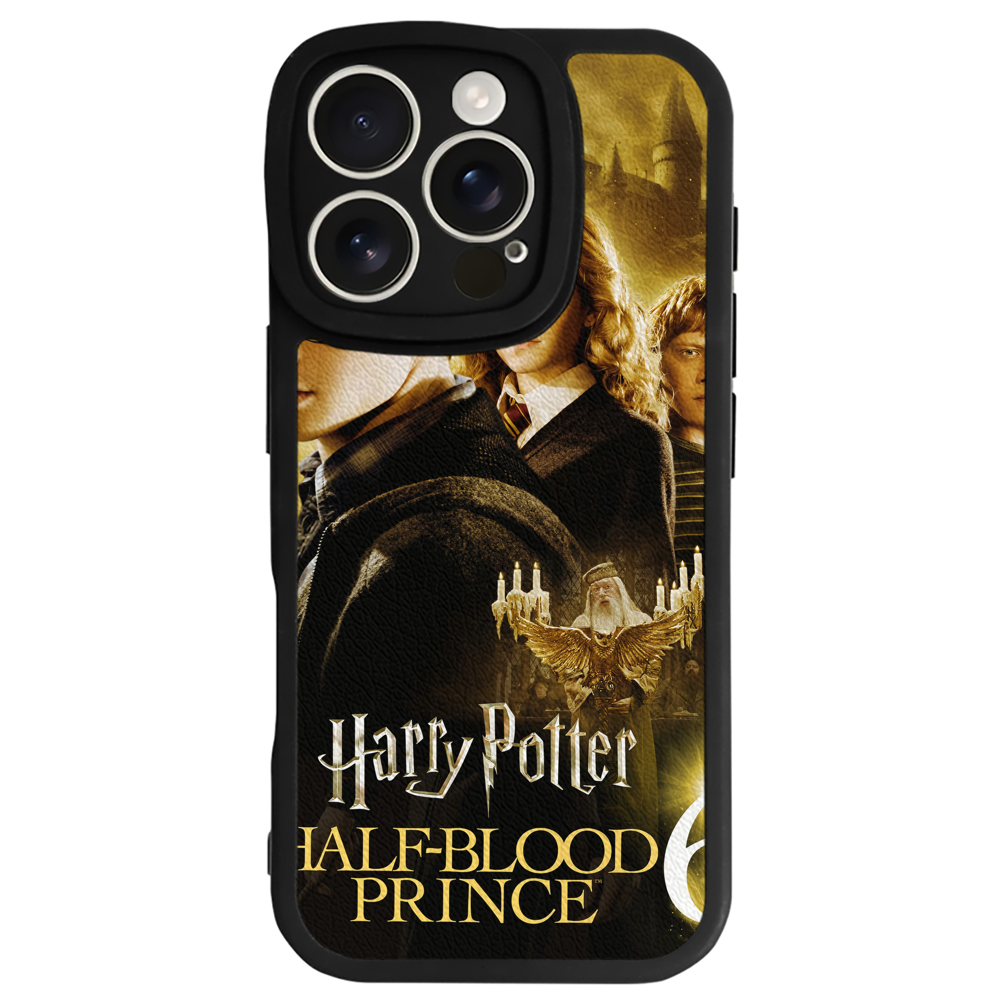 （画像用） Harry Potter ハリー・ポッターシリーズ 【iPhone 16シリーズ対応】シリコンスマホケース（レザー調） 材質：シリコン